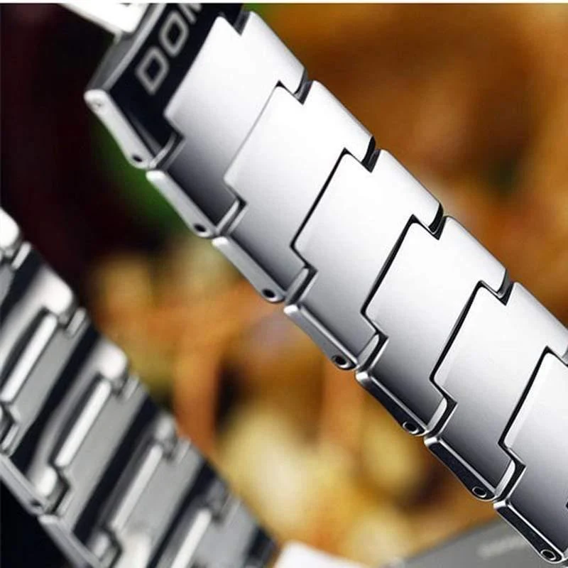 Wasserdichte Edelstahl Quarz-Armbanduhr Top-Marke Luxus-Mode für Männer Liebhaber Frauen Weibliche Paar Uhren Mode