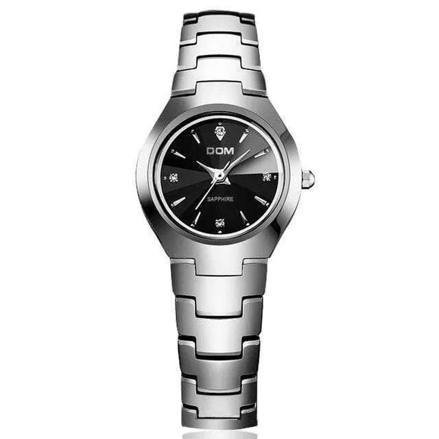 Wasserdichte Edelstahl Quarz-Armbanduhr Top-Marke Luxus-Mode für Männer Liebhaber Frauen Weibliche Paar Uhren Mode