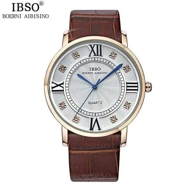 Uhr mode frauen uhren business luxury lederarmband uhr männer uhren hombre
