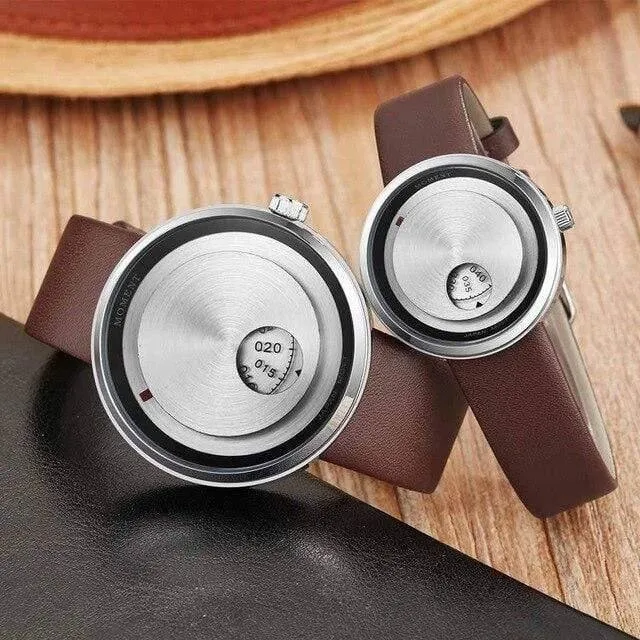 Uhr Männer Frauen Einzigartige Paar Armbanduhren Liebhaber Geschenk Uhr Kreative Zifferblatt Armbanduhr Casual Männlich Weiblich Quarzuhr