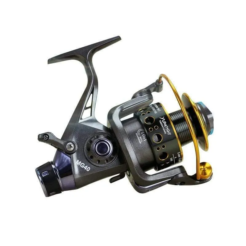 Doppelbremsen-Design Karpfenangelrolle Superstarke Karpfenangel-Feeder-Spinnrolle Spinnradtyp Angelräder Casting