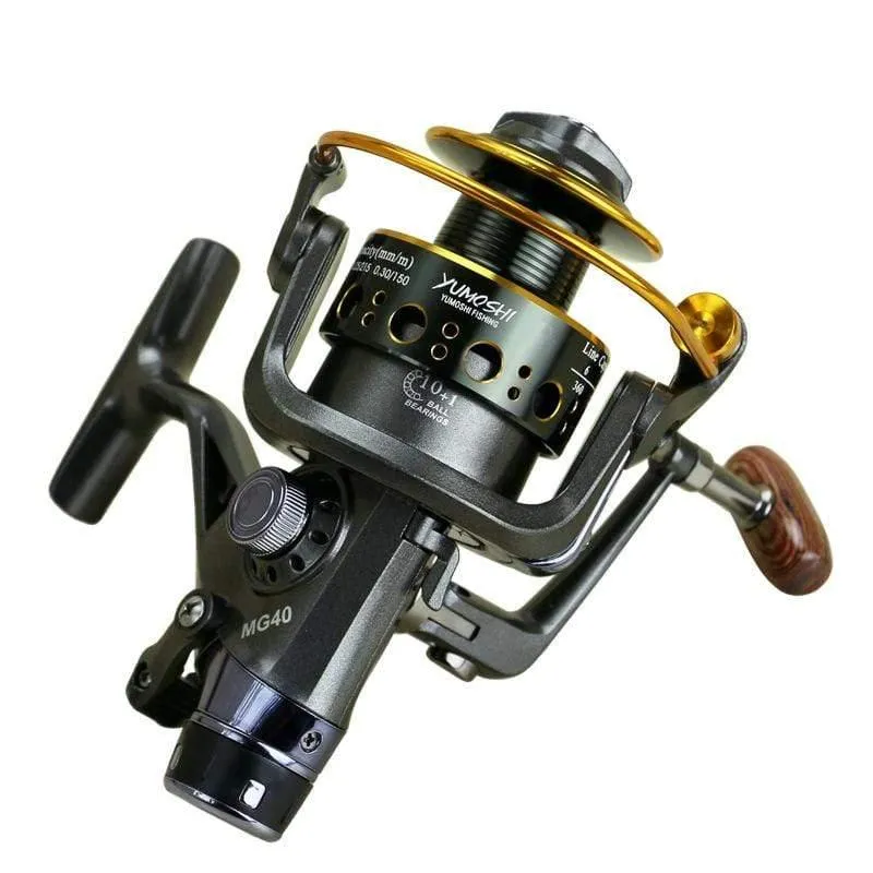 Doppelbremsen-Design Karpfenangelrolle Superstarke Karpfenangel-Feeder-Spinnrolle Spinnradtyp Angelräder Casting