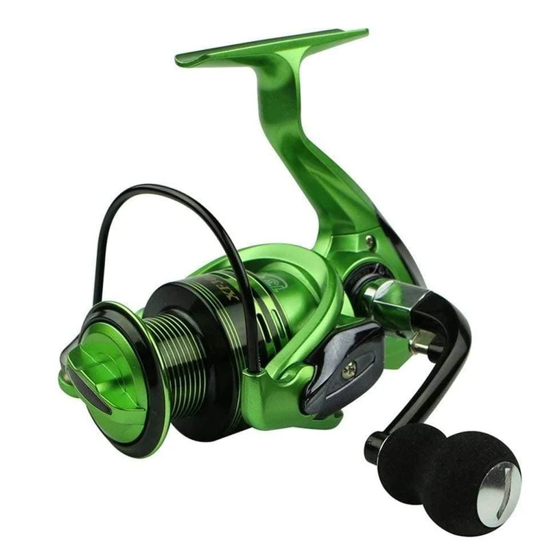 Angelrollen 13+1BB 5.5:1 Vollmetall für Fisch-Feeder-Baitcasting-Rollen, Spinnrollen für Ruten