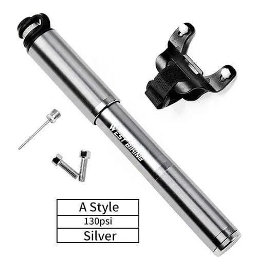 Radfahren Pumpe Schlauch Manometer Fahrrad Adapter Legierung Tragbare Reifenfüller Luft Nadel Schrader Presta Ventil Hand Fahrradpumpe