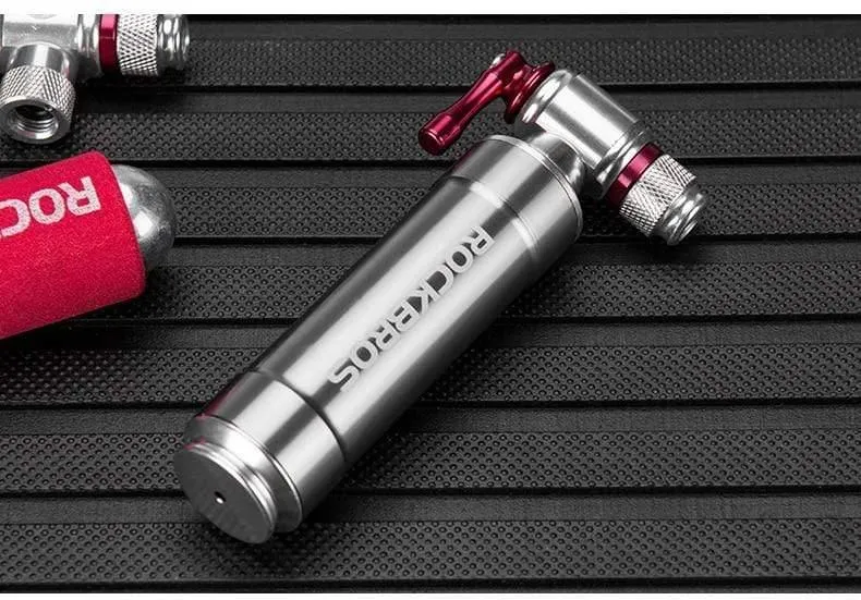 Fahrrad Mini Pumpe CO2 Inflator Isolierte Hülse Air Radfahren Bike Fahrrad Pumpe Bike Ball Pumpe Bike Fahrrad Zubehör