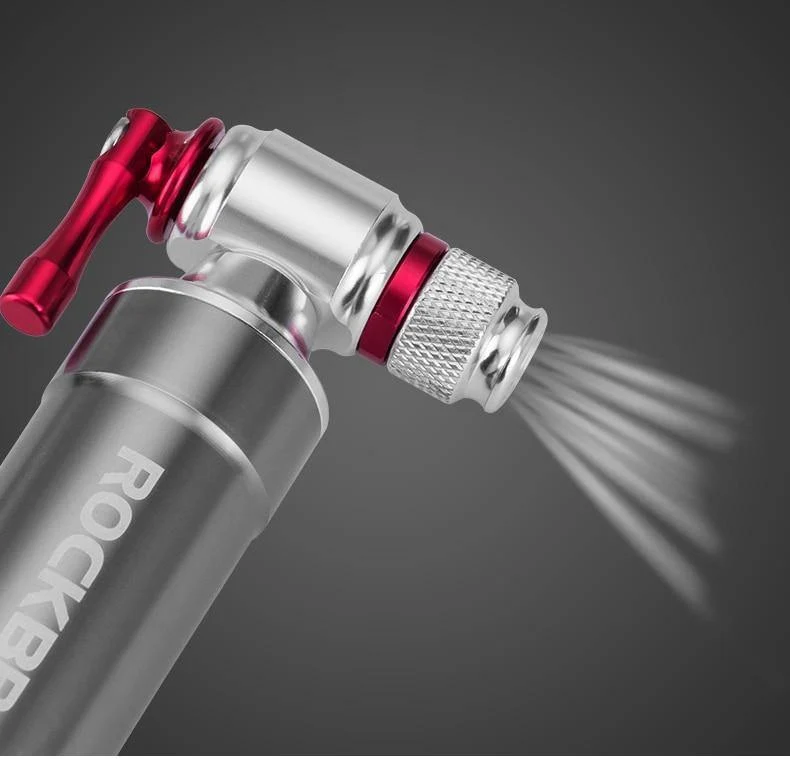 Fahrrad Mini Pumpe CO2 Inflator Isolierte Hülse Air Radfahren Bike Fahrrad Pumpe Bike Ball Pumpe Bike Fahrrad Zubehör