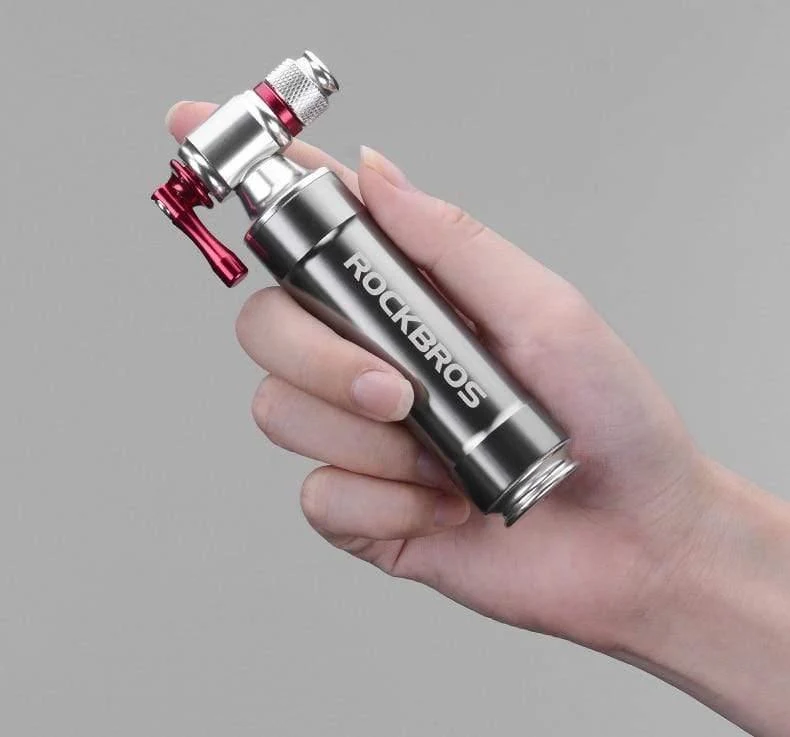Fahrrad Mini Pumpe CO2 Inflator Isolierte Hülse Air Radfahren Bike Fahrrad Pumpe Bike Ball Pumpe Bike Fahrrad Zubehör