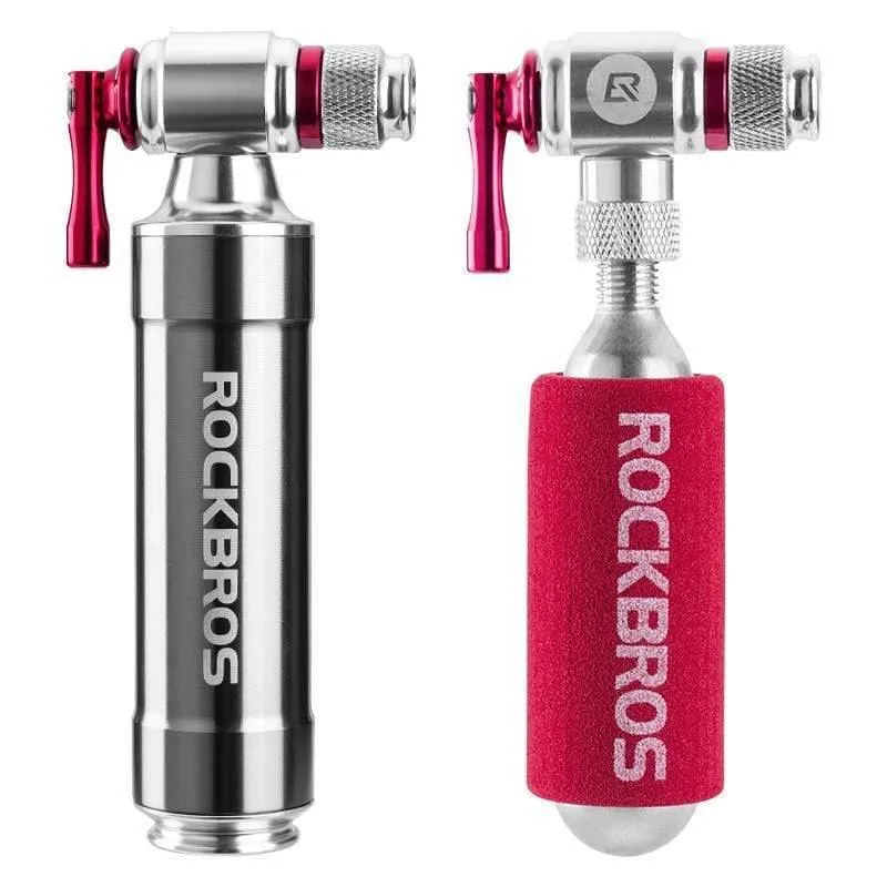 Fahrrad Mini Pumpe CO2 Inflator Isolierte Hülse Air Radfahren Bike Fahrrad Pumpe Bike Ball Pumpe Bike Fahrrad Zubehör