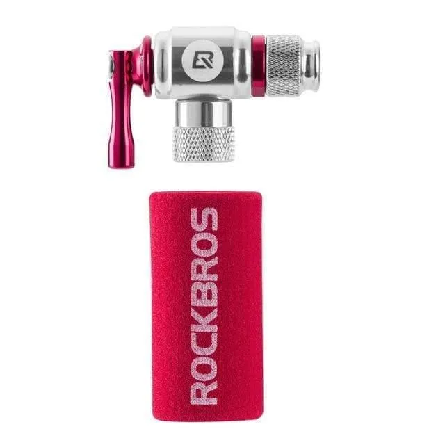 Fahrrad Mini Pumpe CO2 Inflator Isolierte Hülse Air Radfahren Bike Fahrrad Pumpe Bike Ball Pumpe Bike Fahrrad Zubehör