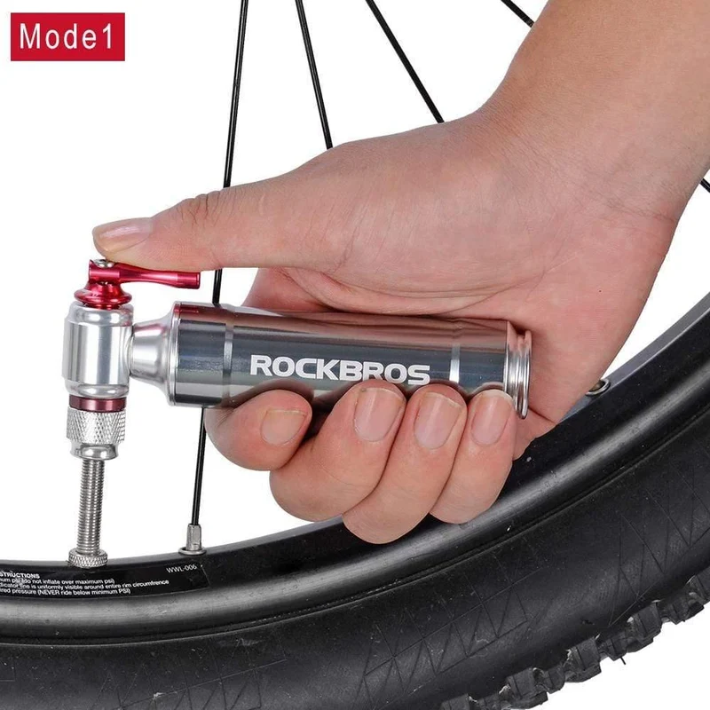 Fahrrad Mini Pumpe CO2 Inflator Isolierte Hülse Air Radfahren Bike Fahrrad Pumpe Bike Ball Pumpe Bike Fahrrad Zubehör