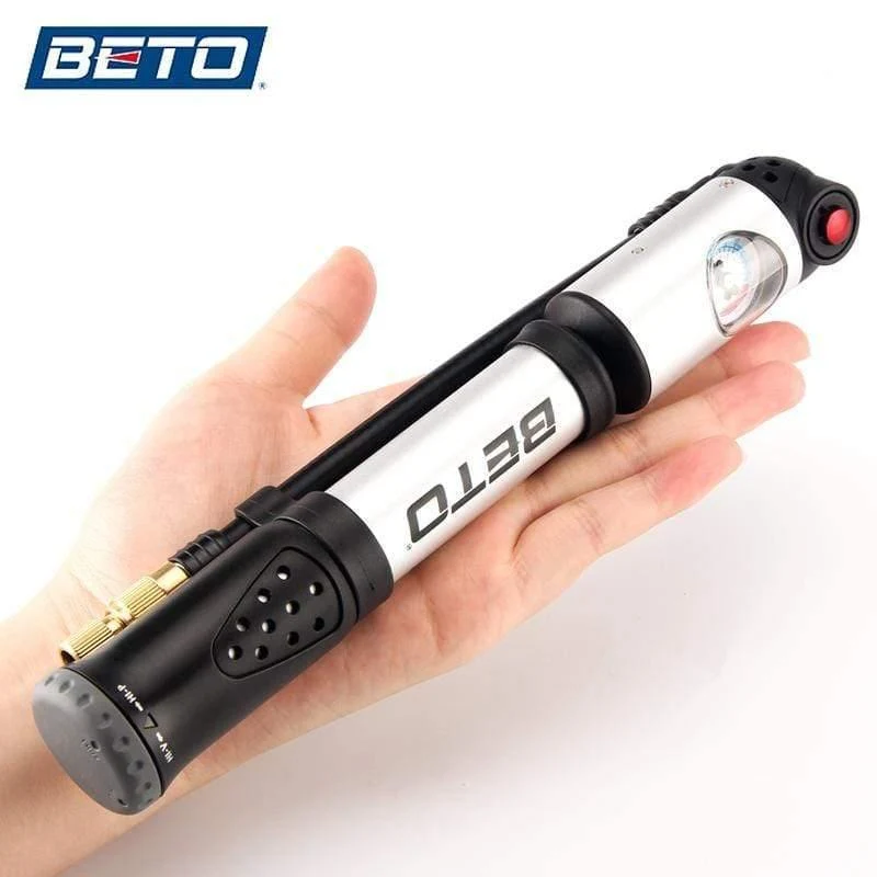Gabel Reifen Stoßdämpfer Fahrradpumpen 300psi Manometer Mini Handpumpe für Fahrrad Schrader Presta Adapter Schlauch Fahrradpumpe Luftzykluspumpe