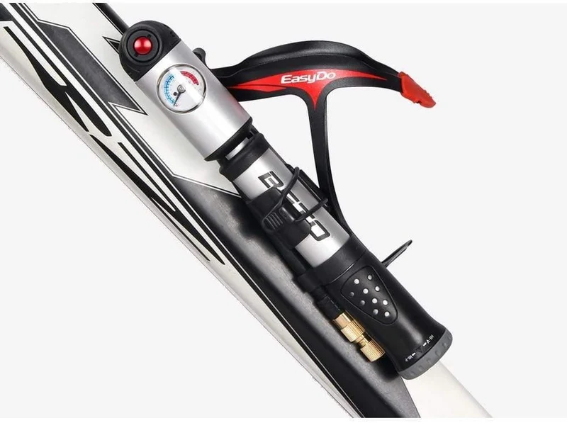 Gabel Reifen Stoßdämpfer Fahrradpumpen 300psi Manometer Mini Handpumpe für Fahrrad Schrader Presta Adapter Schlauch Fahrradpumpe Luftzykluspumpe