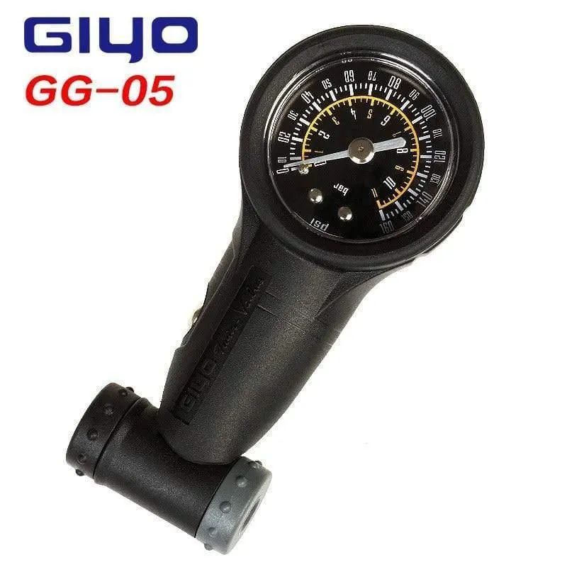 160 PSI Professionelles Fahrrad-Reifenmessgerät mit Schrader-Presta-Ventilen, Luftdruckmessgerät, Barometer, Fahrradzubehör für Rennräder