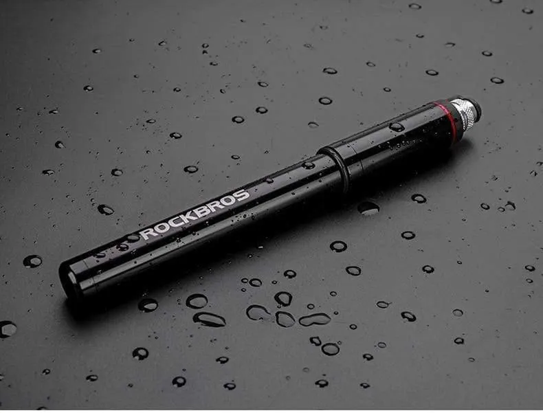 Aluminiumlegierung Fahrradpumpe Manometer Rohr 150 PSI Hochdruck Mini Luftpumpe für Fahrrad Radfahren Reifen Inflator MTB
