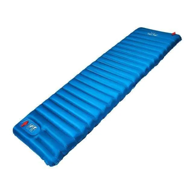 Ultraleichte Outdoor-Isomatte, feuchtigkeitsbeständige aufblasbare Luftmatte mit TPU-Flim-Camping-Luftschlauchbett