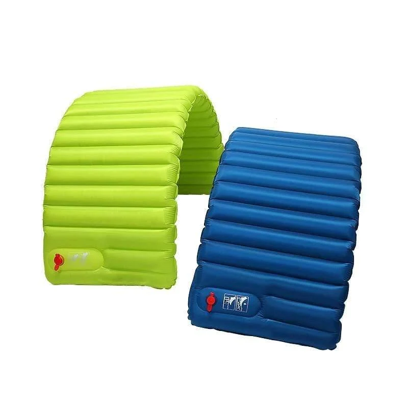 Ultraleichte Outdoor-Isomatte, feuchtigkeitsbeständige aufblasbare Luftmatte mit TPU-Flim-Camping-Luftschlauchbett