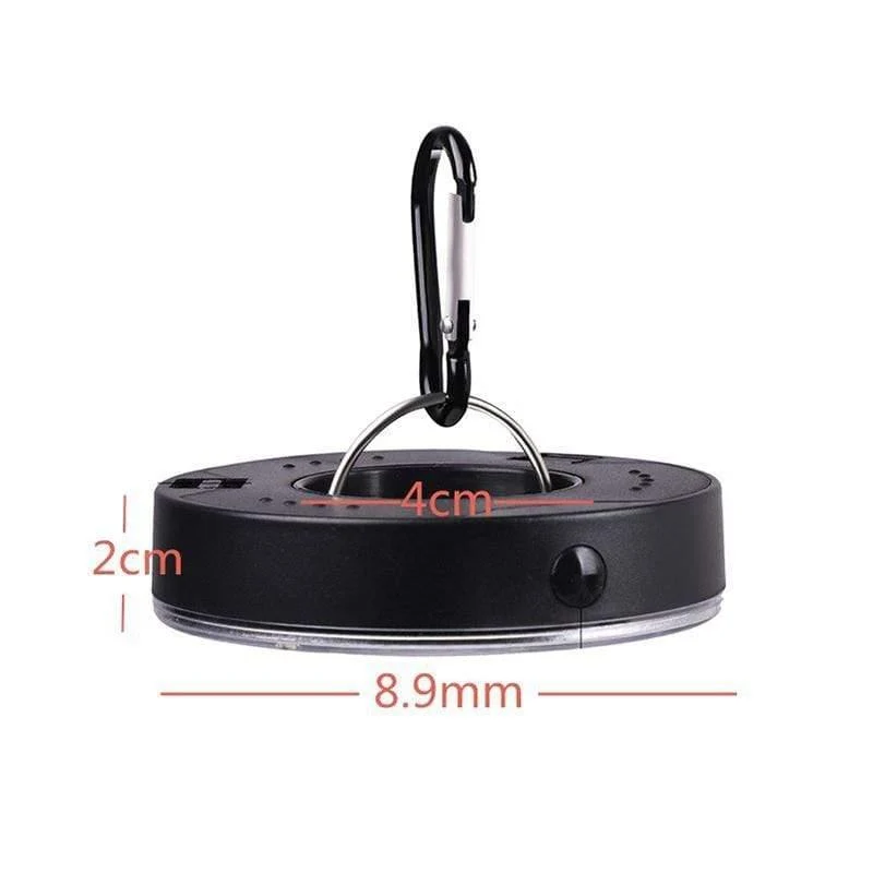 1PCS Camping Licht Betriebene Zelt Lichter Haken Taschenlampe Camping Zelt Licht Hängen Lampe Tragbare Laterne Led-lampe Batterie
