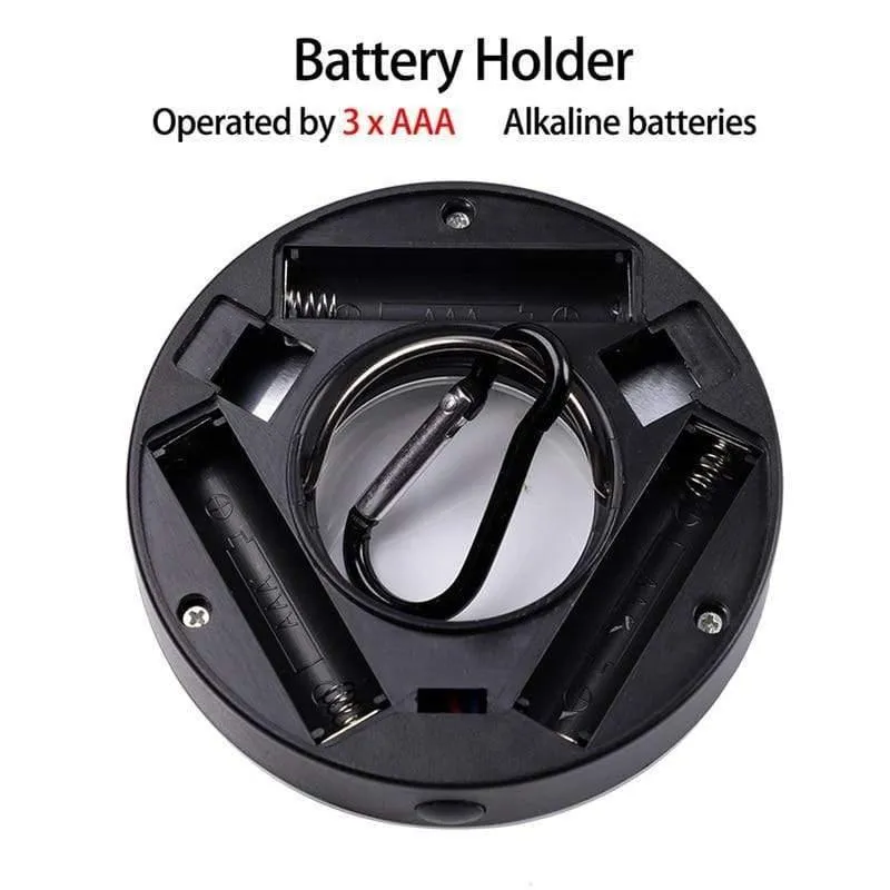 1PCS Camping Licht Betriebene Zelt Lichter Haken Taschenlampe Camping Zelt Licht Hängen Lampe Tragbare Laterne Led-lampe Batterie