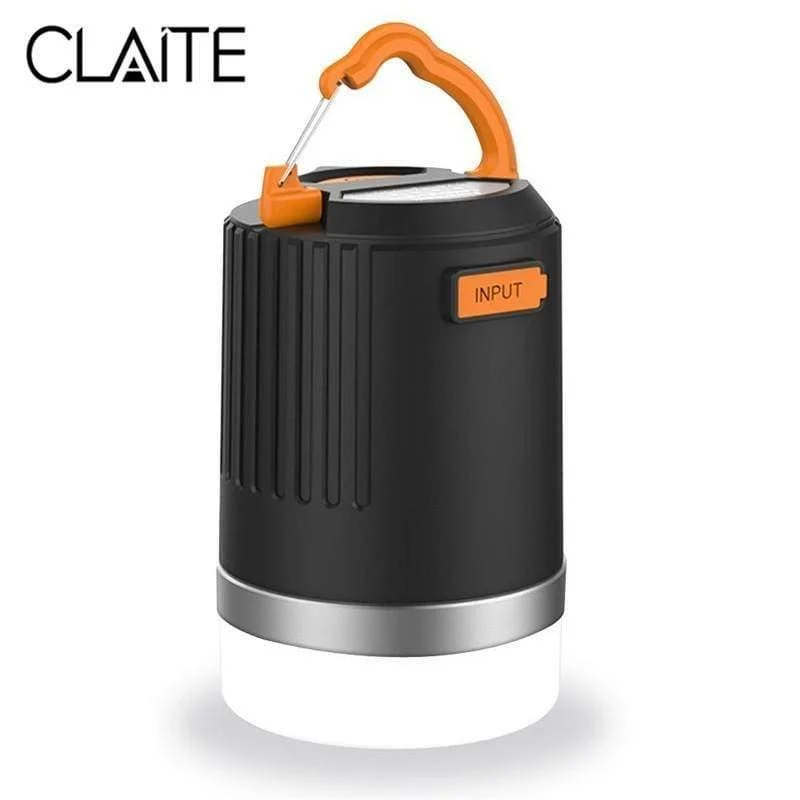 Tragbare Laterne Outdoor Camping Licht 440 Lumen Multifunktions-USB wiederaufladbare LED-Licht mit 10400mAh Power Bank