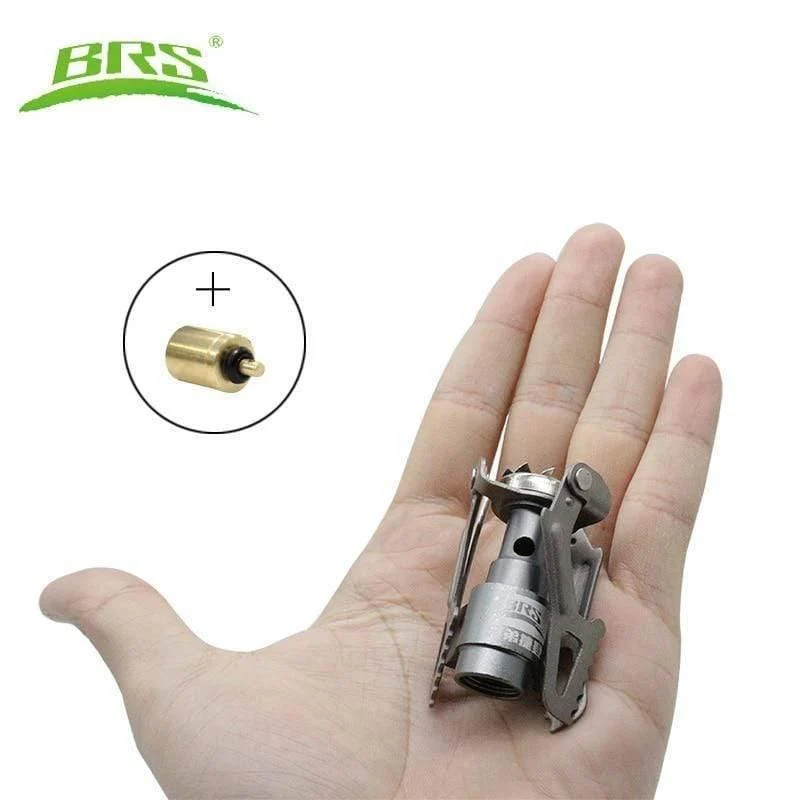 Tragbare Mini Camping Titan Herd Outdoor Gasherd Überleben Ofen Herd Tasche Picknick Kochen Gasbrenner brs-3000t