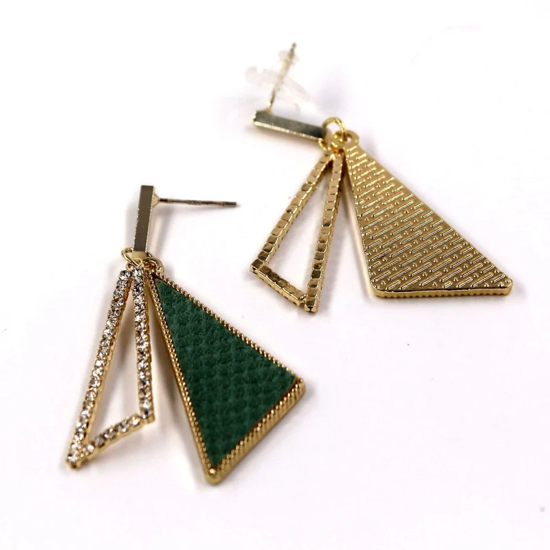 Strass Ohrringe Ohrhänger Gold/Silber Ohrringe Modeschmuck Ohrringe Declaration 2019 Moderner Modeschmuck