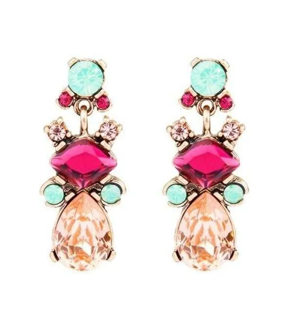 Viele Groß Frauen Ohrringe Verschiedene Match Charms Liebe Temperament Edle Feinheit Kreativität Schneidigen Frauen Schmuck in box
