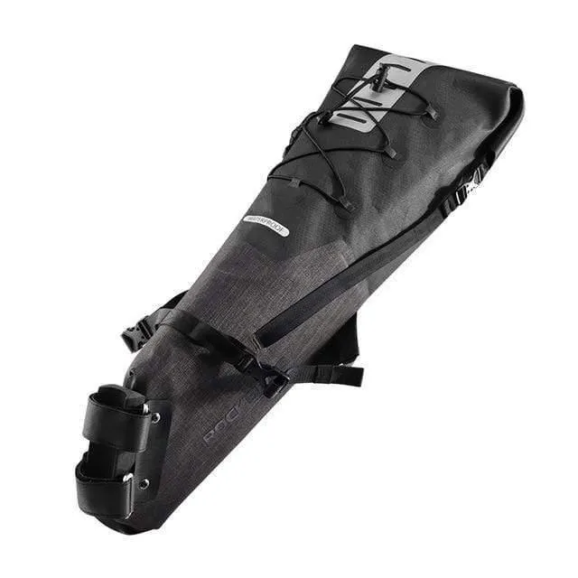 Wasserdichte Fahrradsatteltasche, reflektierend, große Kapazität, faltbare Hecktasche, Fahrrad-MTB-Kofferraumtasche, Rucksack