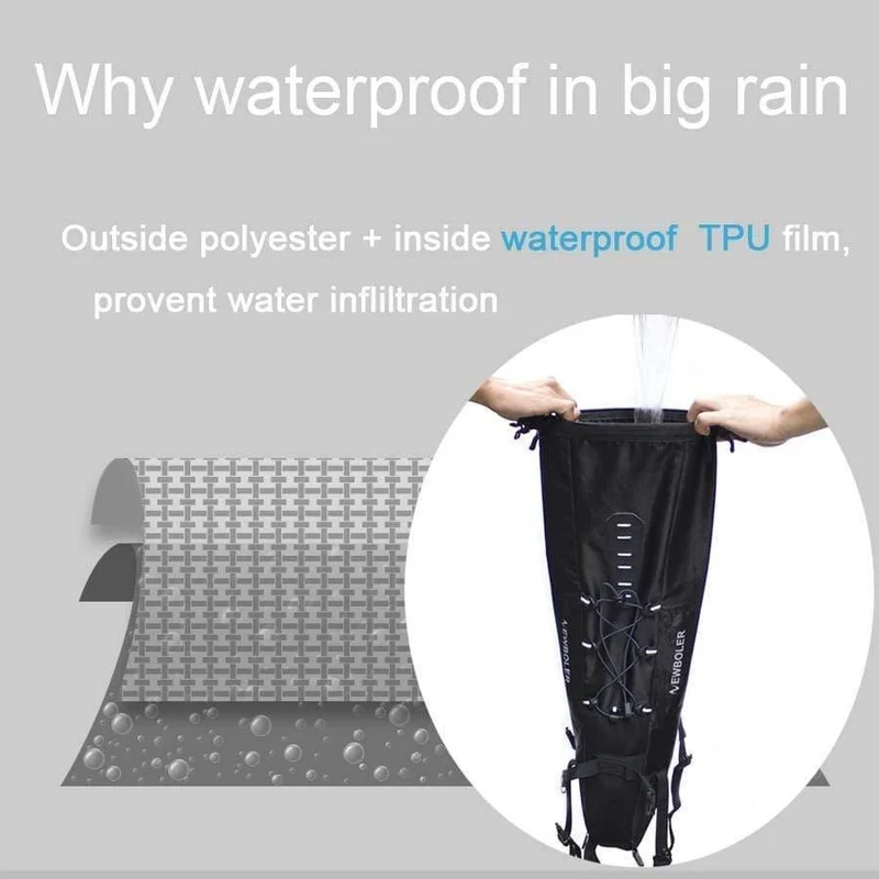 Wasserdichte Fahrradsatteltasche, große Fahrrad-Hecksitztaschen, TPU + Polyester, Fahrrad-Hinterradtaschen, Fahrradzubehör, 12 l