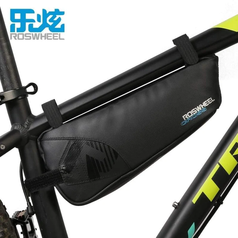 Fahrradtaschen 1680D Nylon voll wasserdicht Fahrrad-Oberrohrtaschen Radfahren Dreieck Satteltaschen Zubehör CROSS SERIES