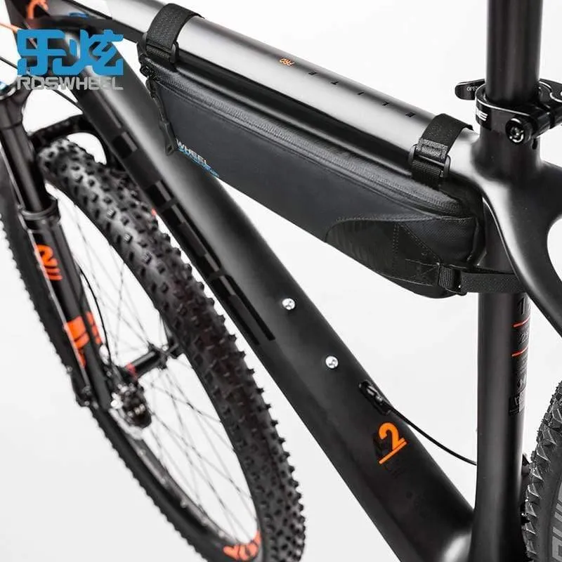 Fahrradtaschen 1680D Nylon voll wasserdicht Fahrrad-Oberrohrtaschen Radfahren Dreieck Satteltaschen Zubehör CROSS SERIES