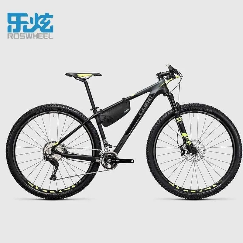 Fahrradtaschen 1680D Nylon voll wasserdicht Fahrrad-Oberrohrtaschen Radfahren Dreieck Satteltaschen Zubehör CROSS SERIES