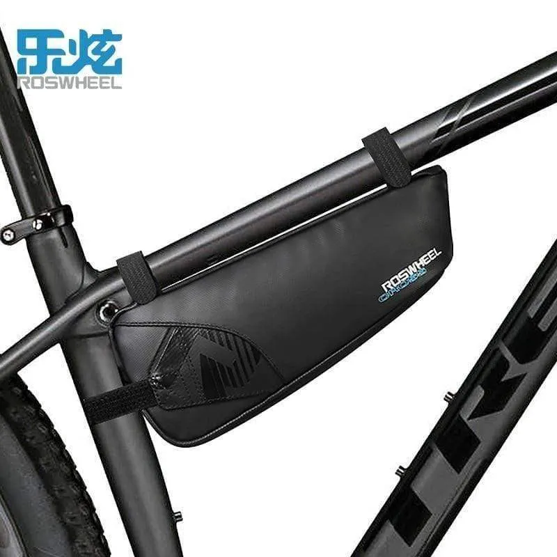 Fahrradtaschen 1680D Nylon voll wasserdicht Fahrrad-Oberrohrtaschen Radfahren Dreieck Satteltaschen Zubehör CROSS SERIES
