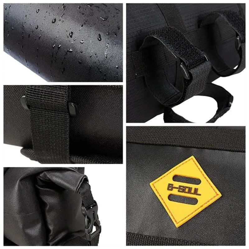 Fahrrad Lenker Tasche Wasserdicht Radfahren Tasche Große Kapazität Bike Front Lagerung Tasche Radfahren Sattel Tasche Rahmen Hinten Vorne Accessori