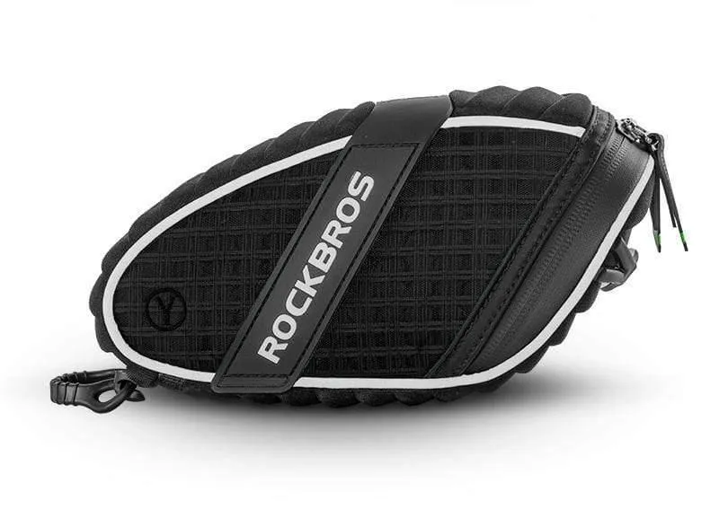 Fahrradtasche, 3D-Schale, regendichte Satteltasche, reflektierende Fahrradtasche, stoßfeste Fahrrad-Sattelstützentasche für hinten, MTB-Fahrradzubehör