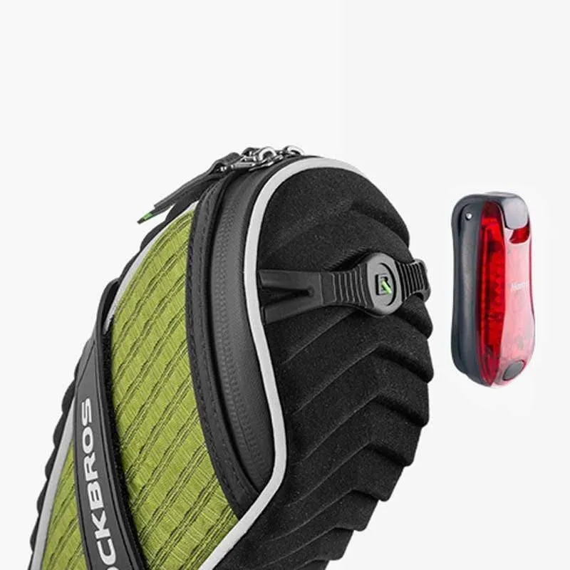Fahrradtasche, 3D-Schale, regendichte Satteltasche, reflektierende Fahrradtasche, stoßfeste Fahrrad-Sattelstützentasche für hinten, MTB-Fahrradzubehör