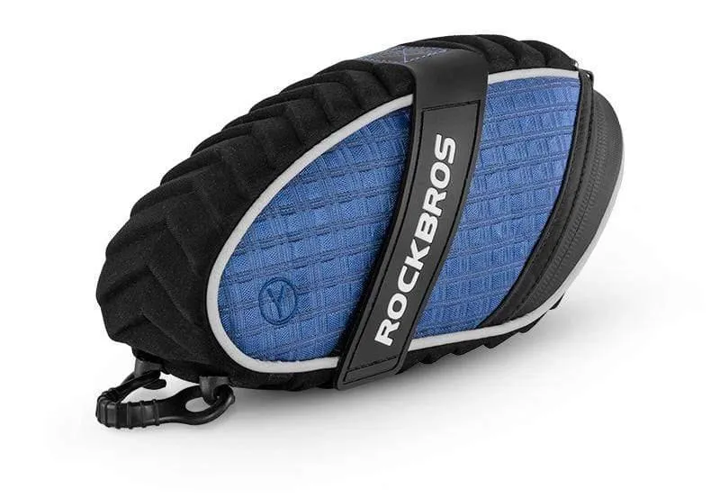 Fahrradtasche, 3D-Schale, regendichte Satteltasche, reflektierende Fahrradtasche, stoßfeste Fahrrad-Sattelstützentasche für hinten, MTB-Fahrradzubehör