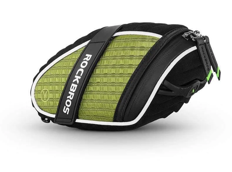 Fahrradtasche, 3D-Schale, regendichte Satteltasche, reflektierende Fahrradtasche, stoßfeste Fahrrad-Sattelstützentasche für hinten, MTB-Fahrradzubehör