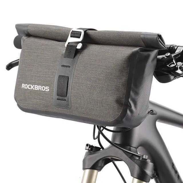Wasserdichte Fahrrad-Vorderrohrtaschen mit großer Kapazität MTB-Fahrradlenkertaschen Vorderrahmen-Kofferraum-Pannier Fahrradzubehör