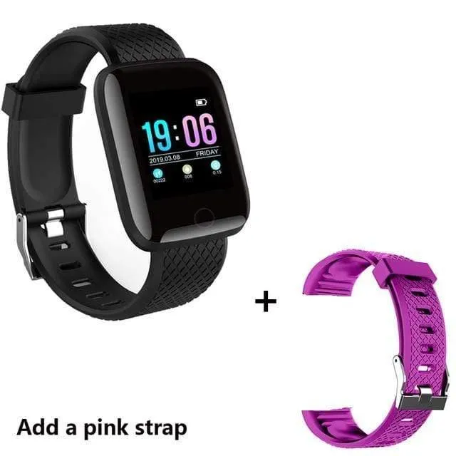 Smart Watch Männer Blutdruck Wasserdicht Smartwatch Frauen Pulsmesser Fitness Tracker Uhr Sport Für Android IOS