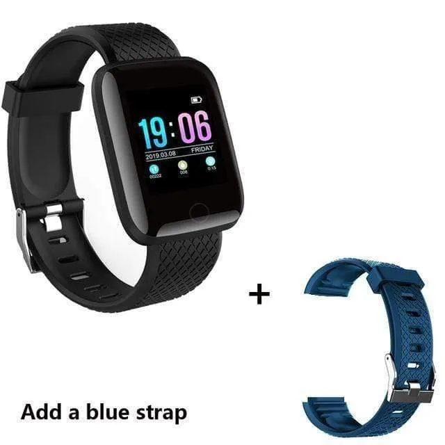 Smart Watch Männer Blutdruck Wasserdicht Smartwatch Frauen Pulsmesser Fitness Tracker Uhr Sport Für Android IOS