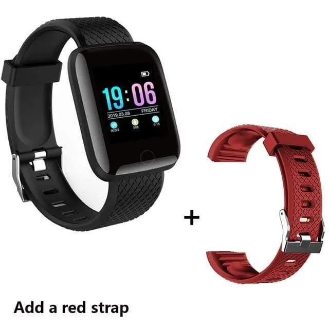 Smart Watch Männer Blutdruck Wasserdicht Smartwatch Frauen Pulsmesser Fitness Tracker Uhr Sport Für Android IOS