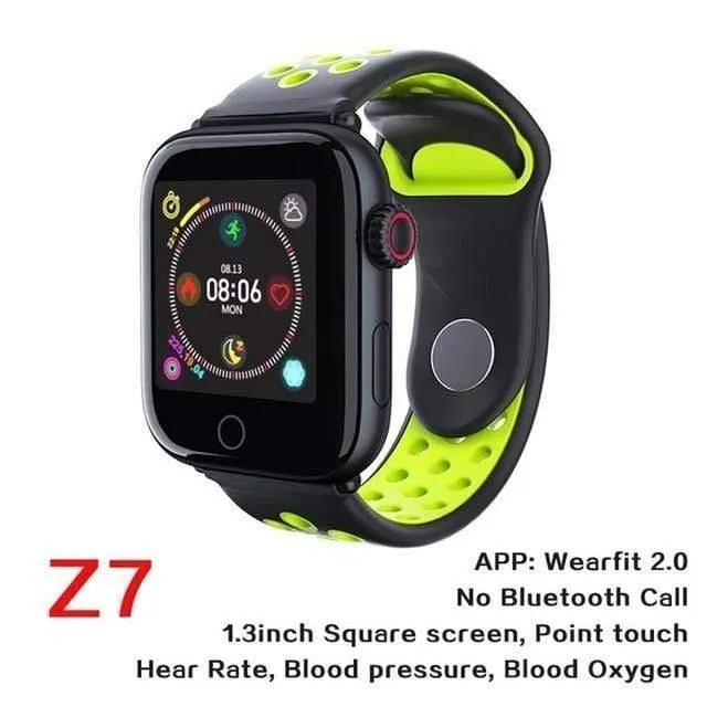 Bluetooth Call Dial Answer Uhr Smart Watch Band Pulsmesser Fitness Tracker Tragen Armband Armband MTK 2502 IOS