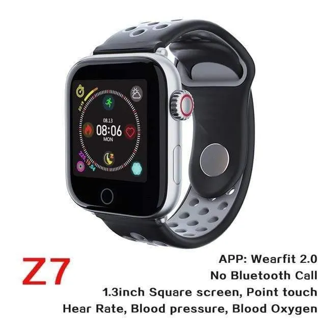 Bluetooth Call Dial Answer Uhr Smart Watch Band Pulsmesser Fitness Tracker Tragen Armband Armband MTK 2502 IOS