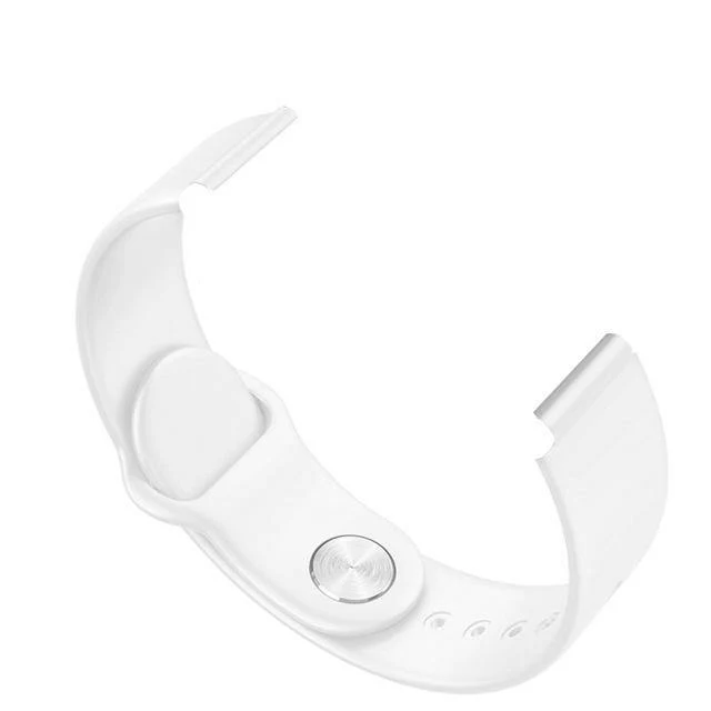 Intelligentes Uhrenarmbandzusätze Art und Weisesport Schwarzes weißes rosafarbenes Silikonbandfrauenmänner geben Verschiffen frei
