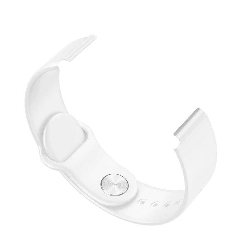 Intelligentes Uhrenarmbandzusätze Art und Weisesport Schwarzes weißes rosafarbenes Silikonbandfrauenmänner geben Verschiffen frei