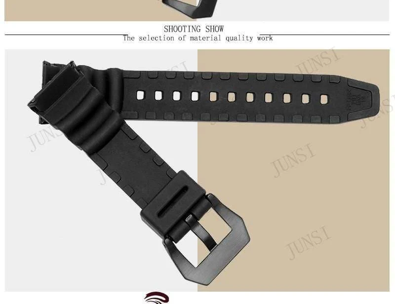 Silikonkautschuk wasserdichtes Armband für Casio SGW-100 Uhrenarmbänder Smartwatches Zubehör Armband