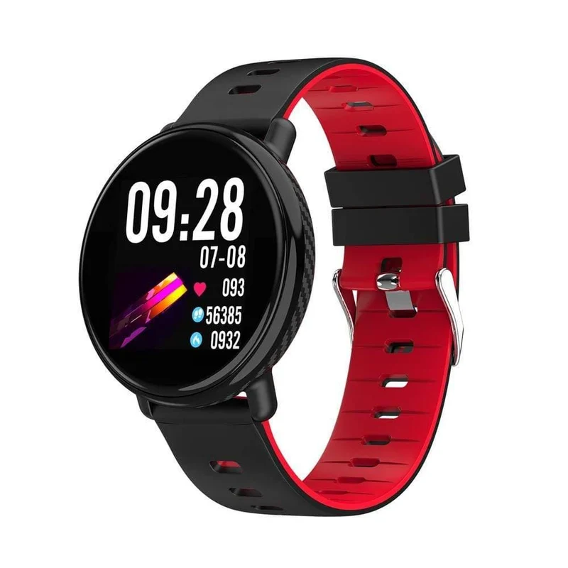 Smart Watch IP68 Wasserdichte Uhr Fitness Tracker Herzfrequenzmesser Männer Frauen Smartwatch für IOS Android