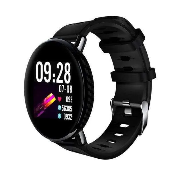 Smart Watch IP68 Wasserdichte Uhr Fitness Tracker Herzfrequenzmesser Männer Frauen Smartwatch für IOS Android