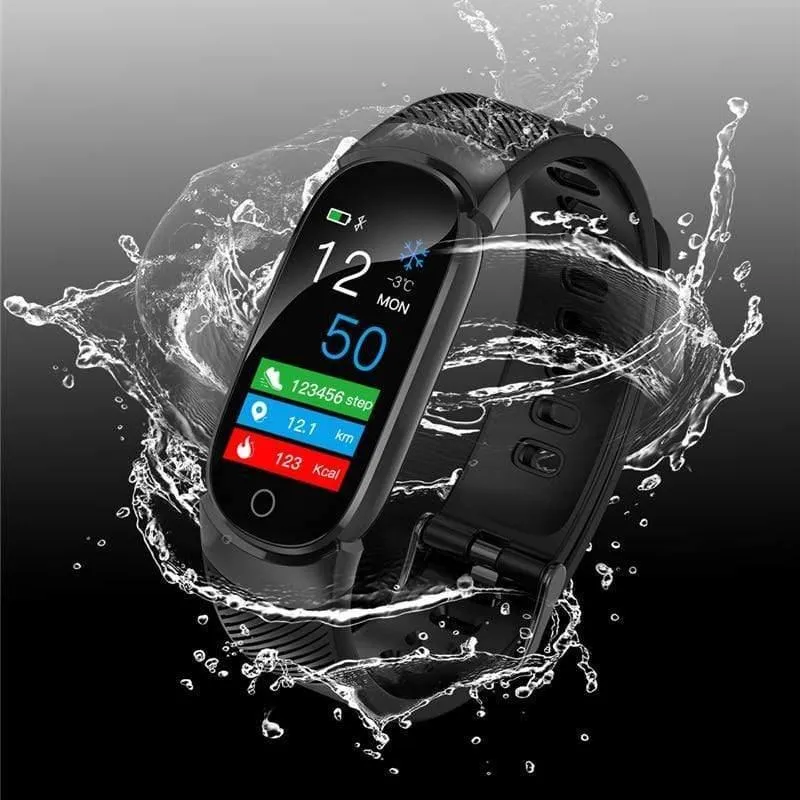 Frauen Smart Watch Sport Schrittzähler Smartwatch Blutdruck Sauerstoff Pulsmesser Fitness Tracker Anruf Alarm Erinnerung