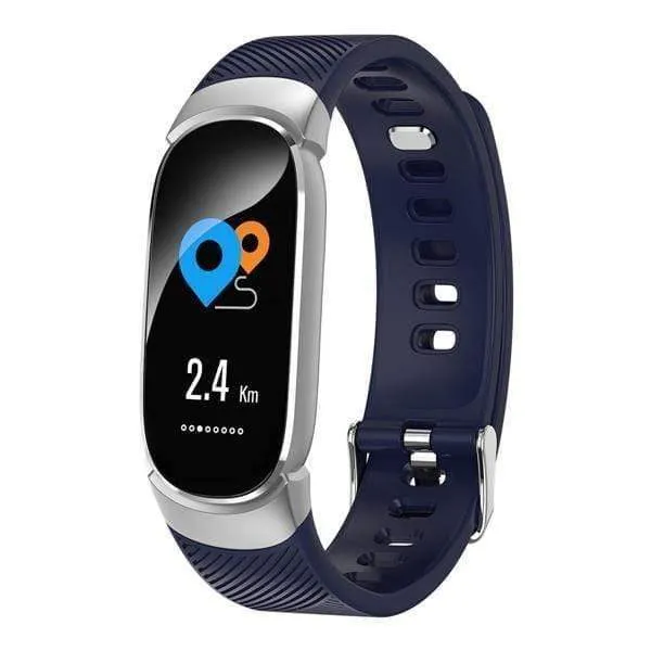 Frauen Smart Watch Sport Schrittzähler Smartwatch Blutdruck Sauerstoff Pulsmesser Fitness Tracker Anruf Alarm Erinnerung